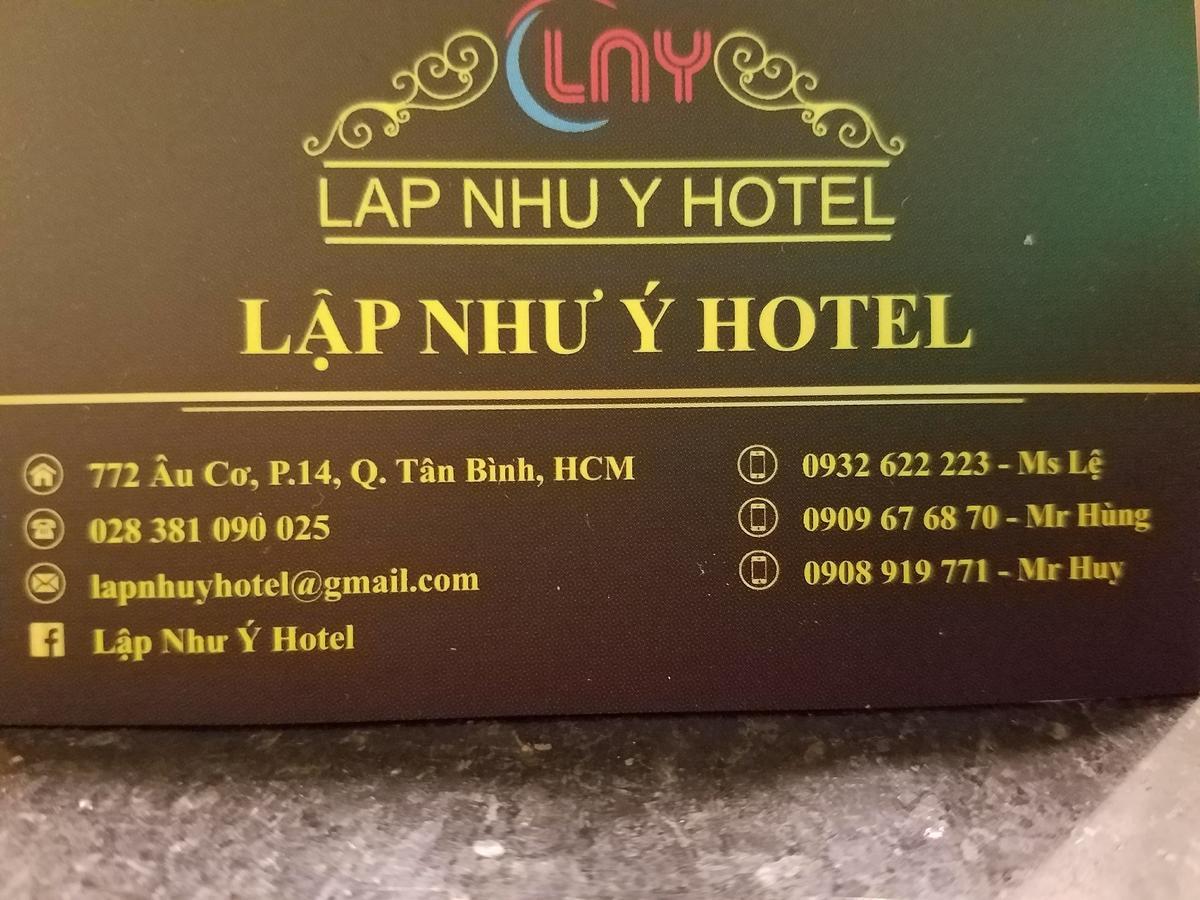 Lap Nhu Y Hotel Ho Chi Minh Zewnętrze zdjęcie